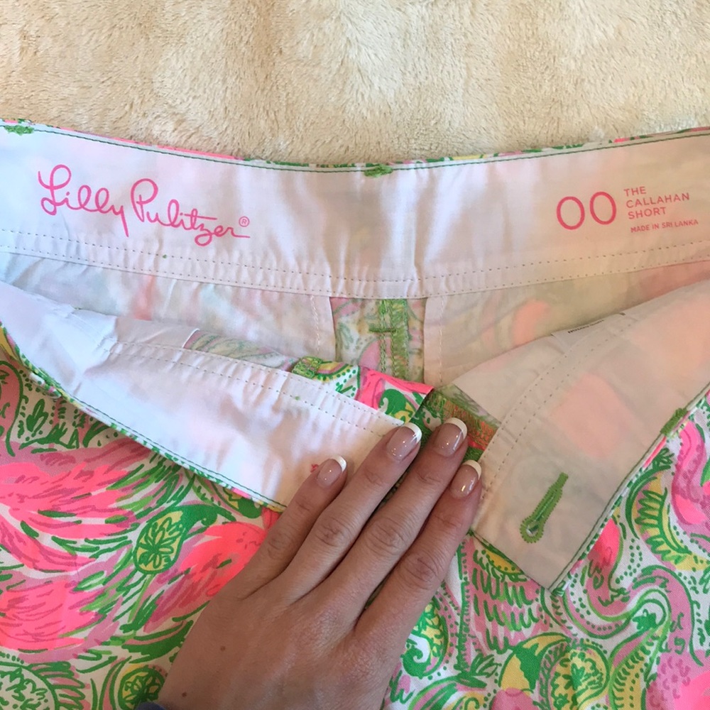 Women’s Lilly Pulitzer Shorts Size 00 Worn Once - Picture 5 of 5